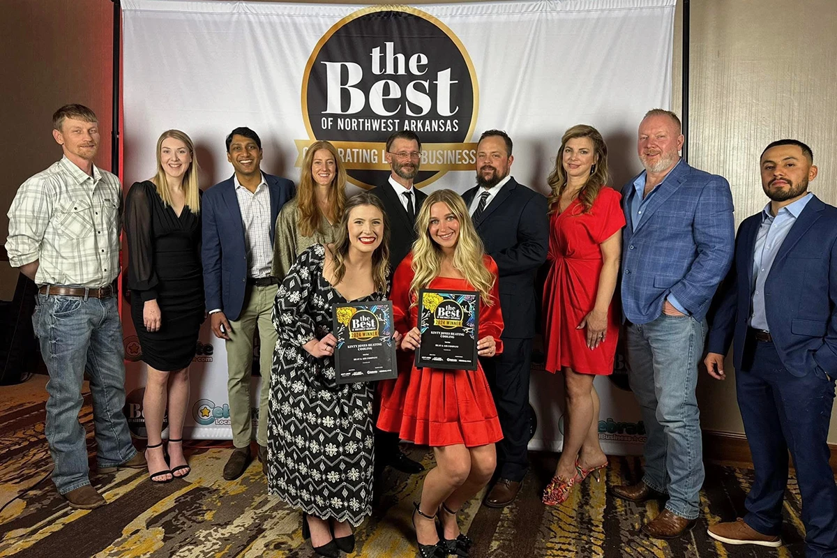 Kinty Jones Family at the Best of Northwest Arkansas awards