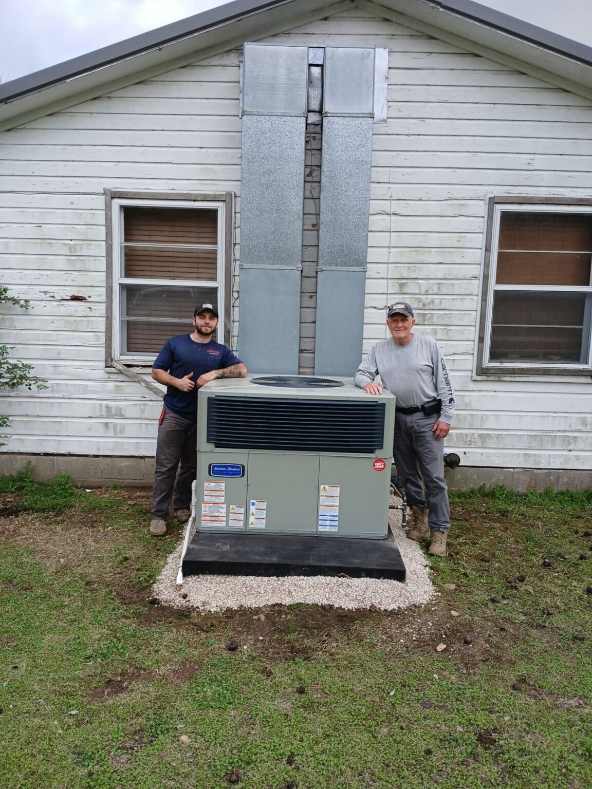 Ac Unit Installation Outdoor Condenser