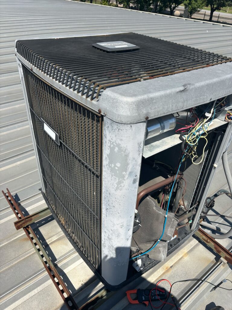 Frozen Air Conditioner Evaporator Coil