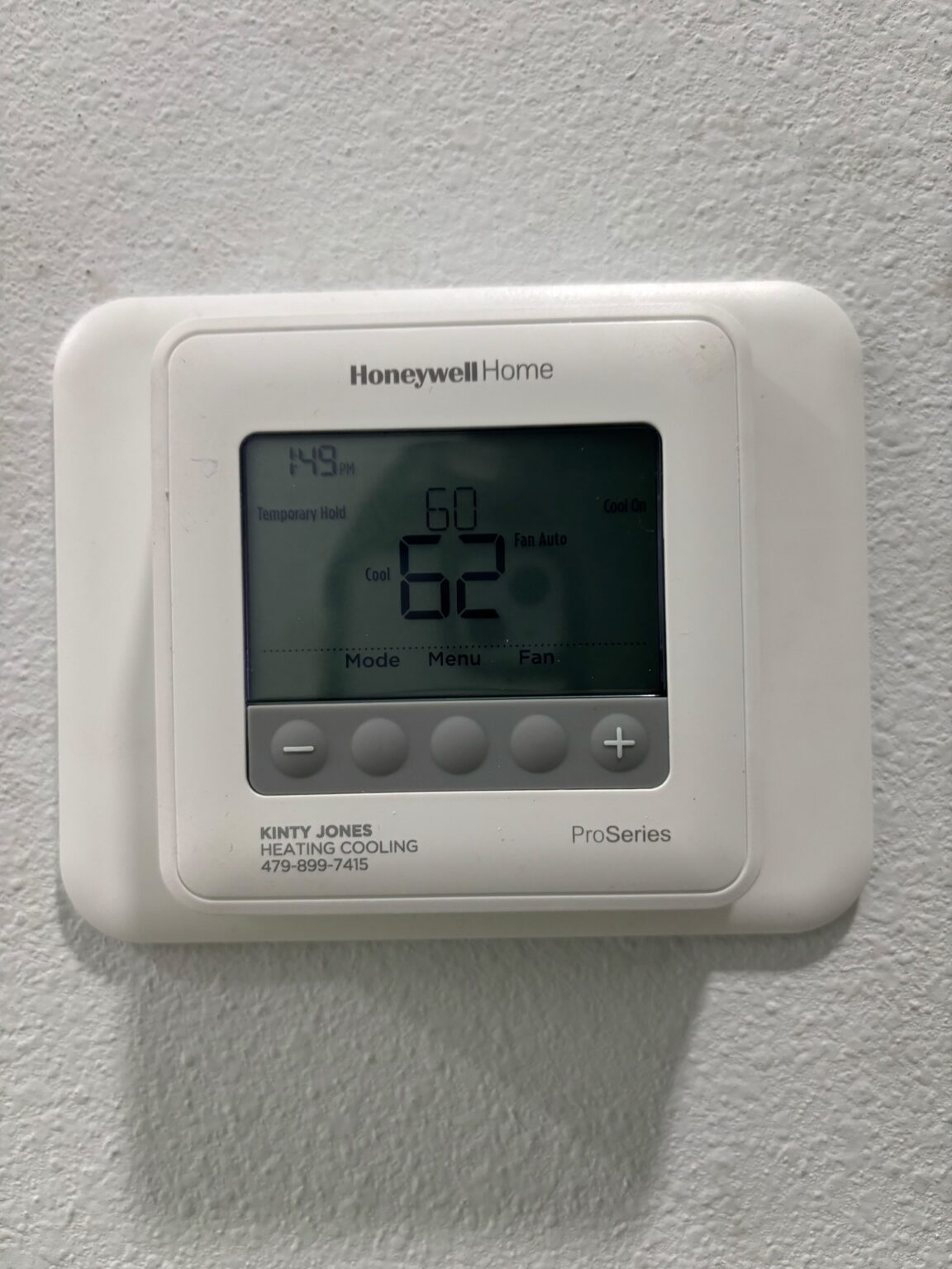 Smart Thermostat Wifi Connection