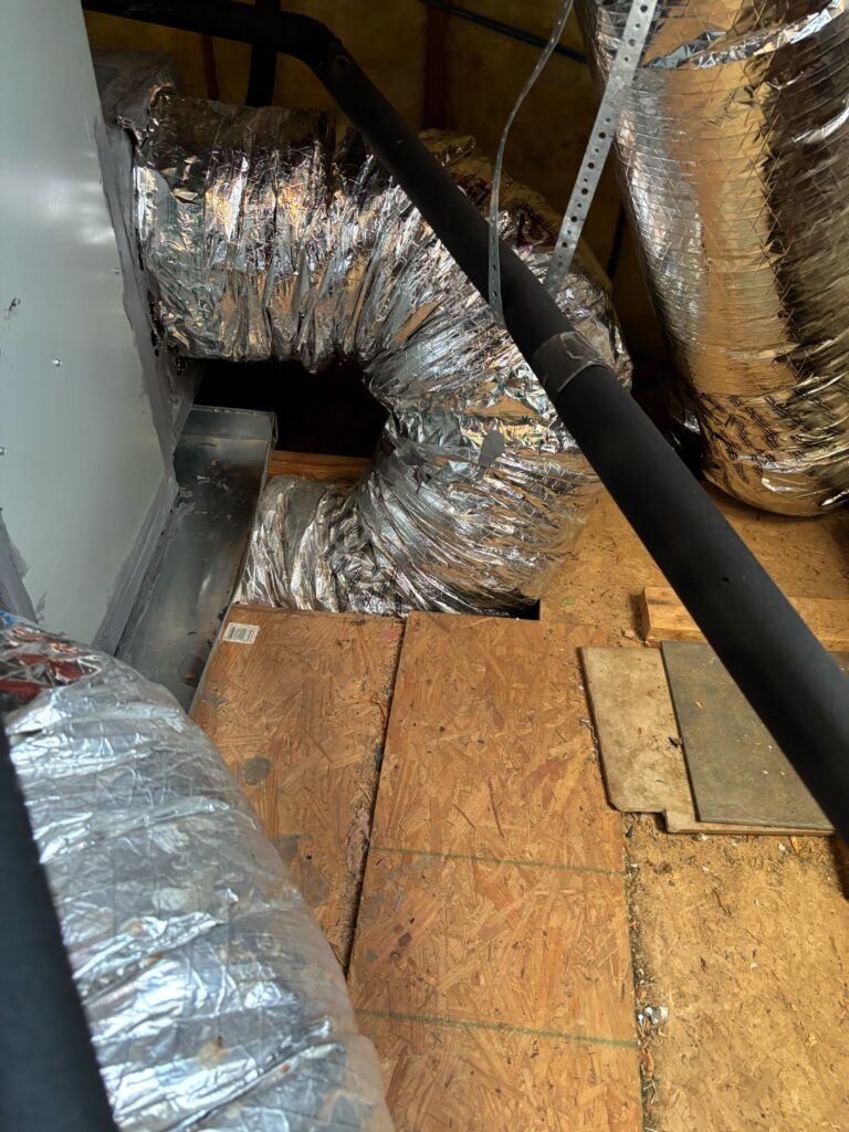 Hvac Ductwork Attic Inspection